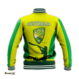 Cricket Australia Baseball Jacket Aboriginal My Life