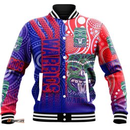 Vibe Hoodie Clothing - New Zealand Warriors Sporty Style Baseball Jackets