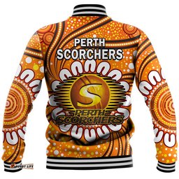 Perth Scorchers Cricket Baseball Jacket Aboriginal