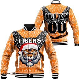 Custom Vibe Hoodie Clothing - Wests Tigers Aboriginal Tattoo Baseball Jackets
