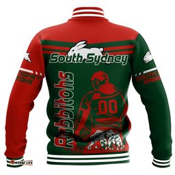 South Sydney Rabbitohs Baseball Jacket Personalized Pentagon Style- NRL