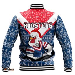 Vibe Hoodie Clothing - Sydney Roosters Christmas Baseball Jackets