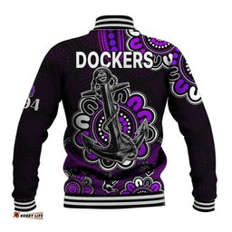 AFL Fremantle Dockers 1994 Aboriginal Baseball Jacket