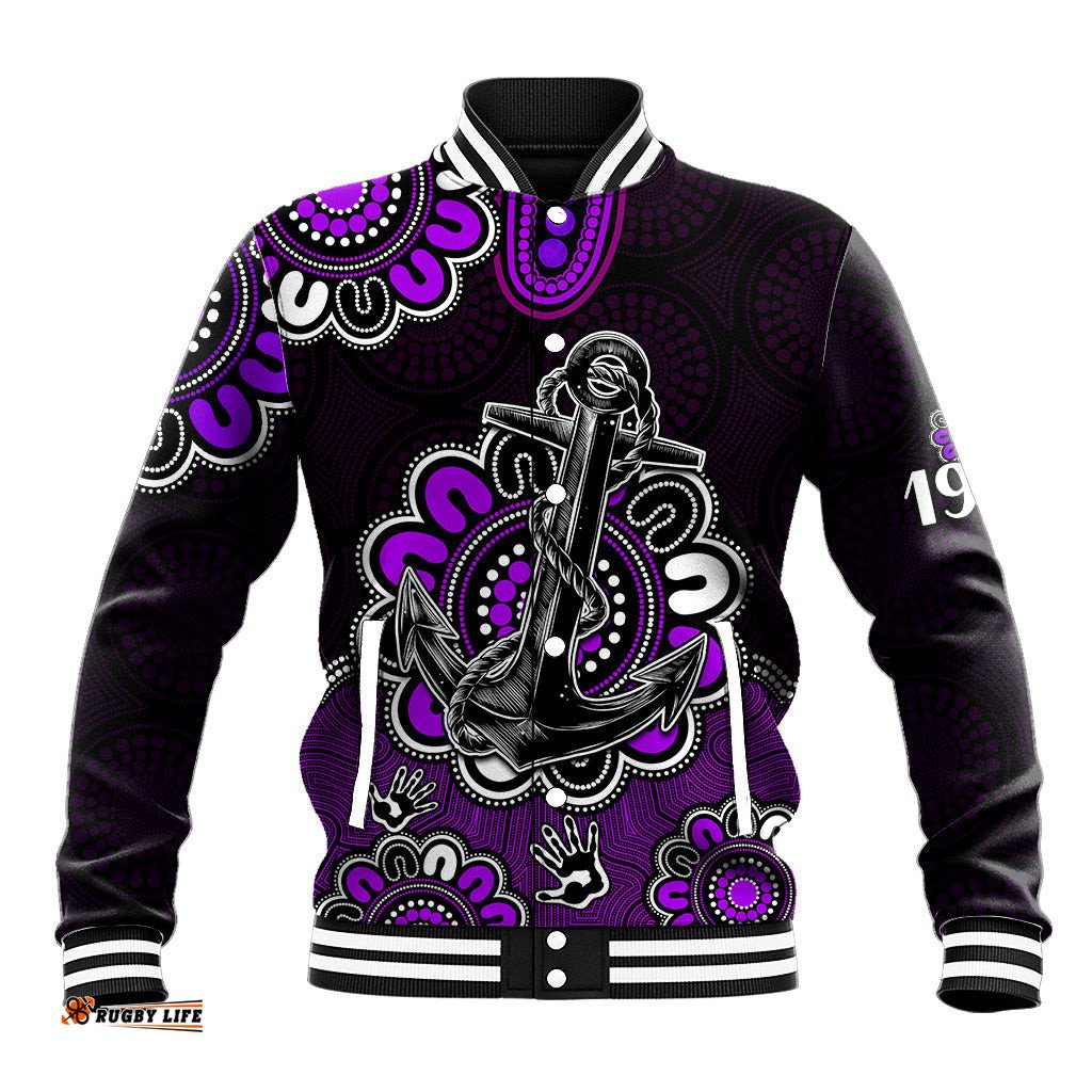 AFL Fremantle Dockers 1994 Aboriginal Baseball Jacket