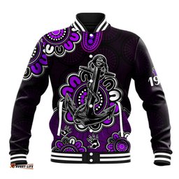 AFL Fremantle Dockers 1994 Aboriginal Baseball Jacket