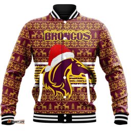 Custom Vibe Hoodie Clothing - Brisbane Broncos Aboriginal Tattoo Baseball Jackets