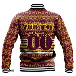 Custom Vibe Hoodie Clothing - Brisbane Broncos Aboriginal Tattoo Baseball Jackets