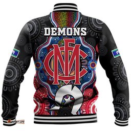 Demons Football NAIDOC Week Baseball Jacket Indigenous