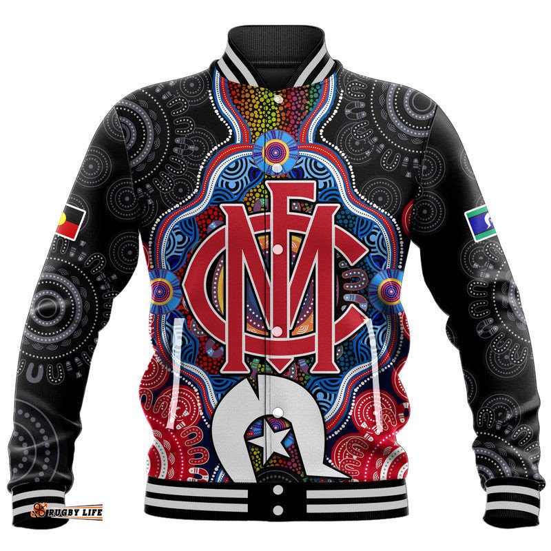 Demons Football NAIDOC Week Baseball Jacket Indigenous