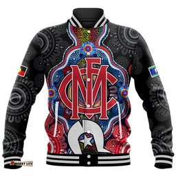 Demons Football NAIDOC Week Baseball Jacket Indigenous