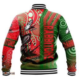 Vibe Hoodie Clothing - South Sydney Rabbtiohs Sporty Style Baseball Jackets