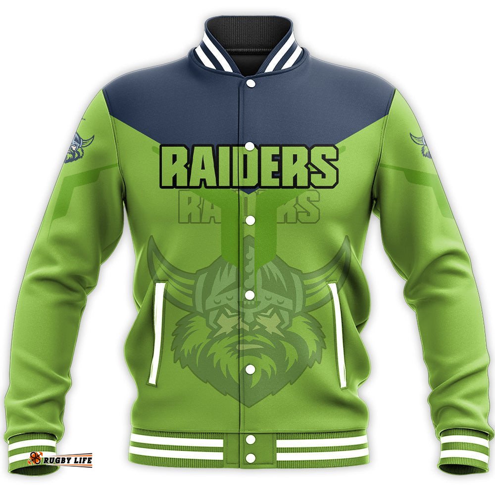 Canberra Raiders Baseball Jacket Drinking style - NRL
