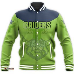 Canberra Raiders Baseball Jacket Drinking style - NRL