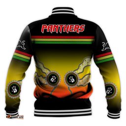 Panthers Baseball Jacket Go The Mighty Penrith Aboriginal