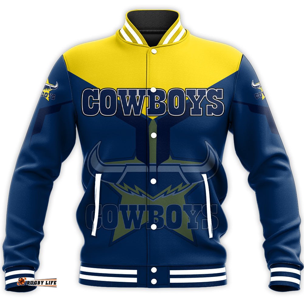 North Queensland Cowboys Baseball Jacket Drinking style - NRL