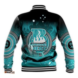 Brisbane Heat Baseball Jacket Aboriginal Sunshine