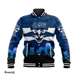 GeelongCats ANZAC Baseball Jacket Simple Style