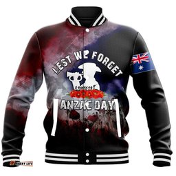 Vibe Hoodie Clothing - Anzac Day The Australian Army Baseball Jacket