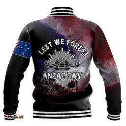 Vibe Hoodie Clothing - Anzac Day The Australian Army Baseball Jacket