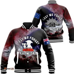 Vibe Hoodie Clothing - Anzac Day The Australian Army Baseball Jacket