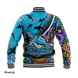 Cronulla Sutherland Baseball Jacket Sharks Indigenous Aboriginal