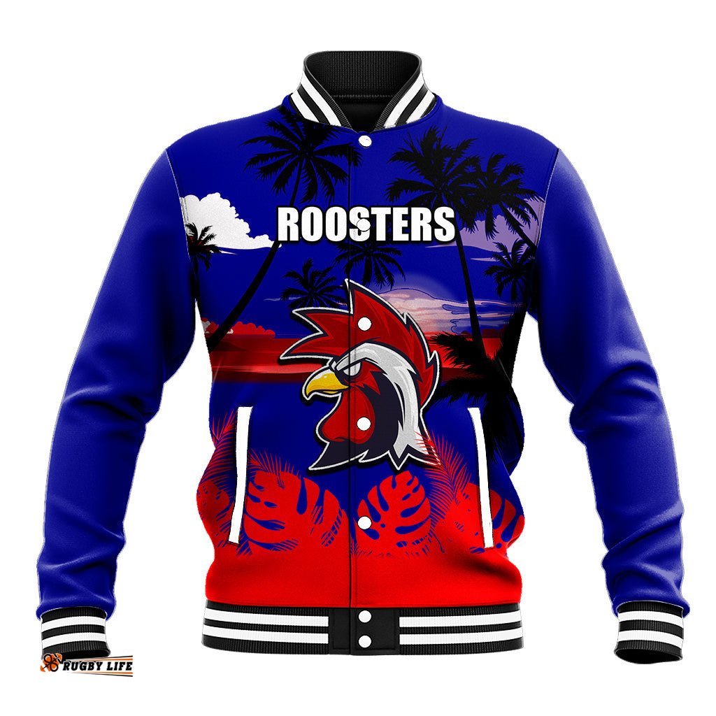 NRL Roosters Baseball Jacket Summer Vibe Style