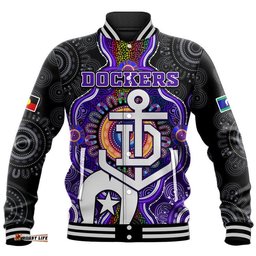 Custom Personalised Dockers Football NAIDOC Week Baseball Jacket Indigenous