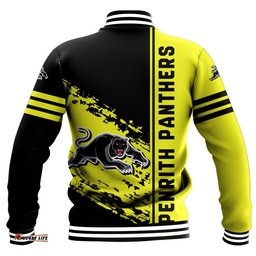 Penrith Panthers Baseball Jacket Quarter Style - NRL