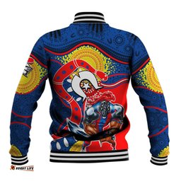 Knights Mascot NRL Baseball Jacket NAIDOC