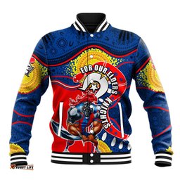 Knights Mascot NRL Baseball Jacket NAIDOC