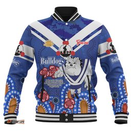 Australia City of Canterbury Bankstown Anzac Day Custom Baseball Jacket - Bulldogs Anzac Quotes Jacket