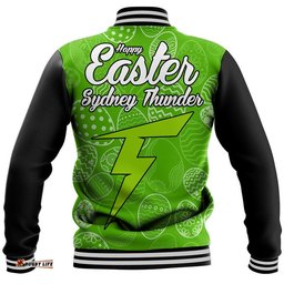 Sydney Thunder Cricket Happy Easter Day Baseball Jacket Simple Style