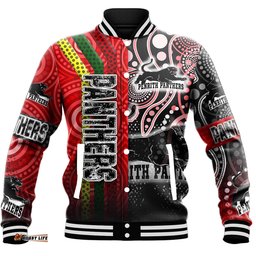 Vibe Hoodie Clothing - Penrith Panthers Sporty Style Baseball Jackets