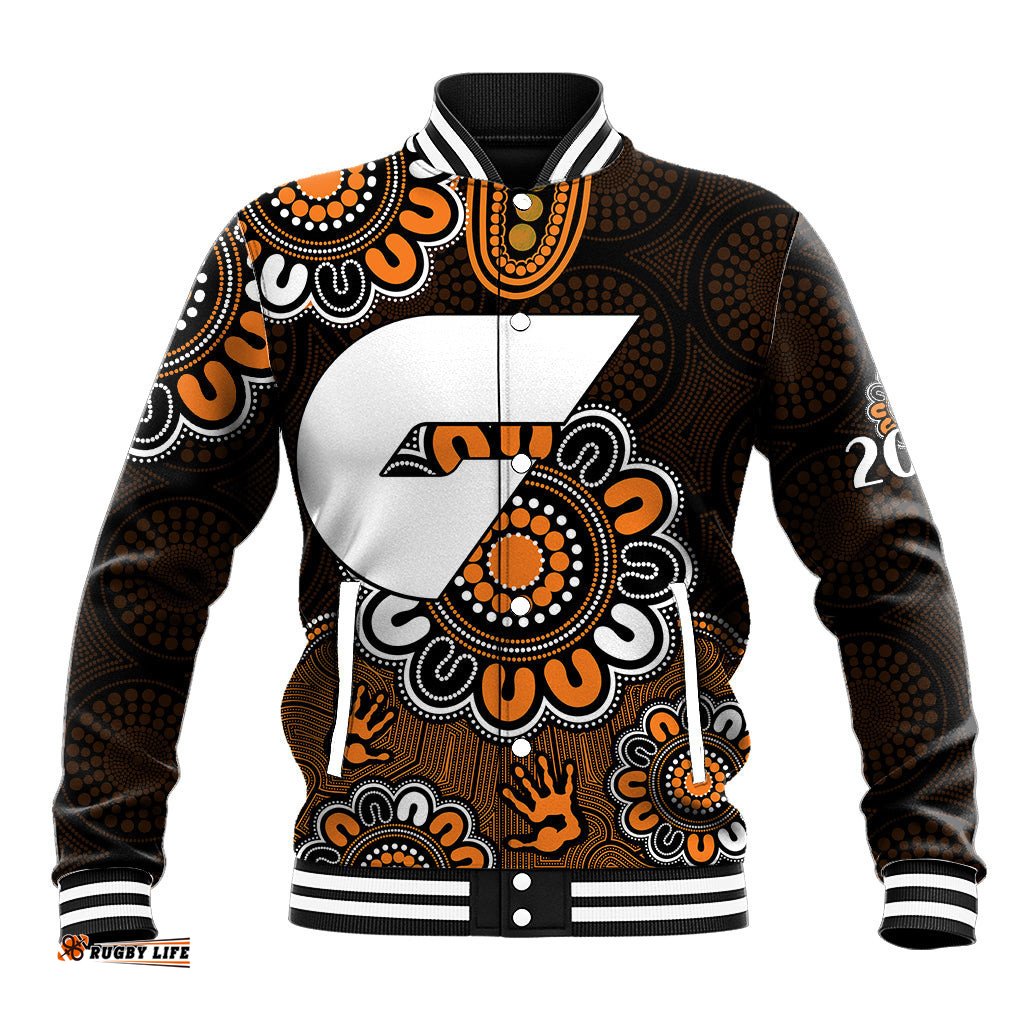 AFL GWS Giants 2012 Aboriginal Baseball Jacket