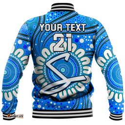 Custom Personalised Adelaide Strikers Cricket Baseball Jacket Aboriginal
