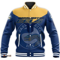 Parramatta Eels Baseball Jacket Drinking style - NRL