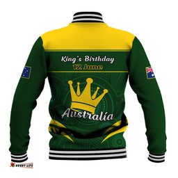 12 June Australia King Birthday Baseball Jacket Aboriginal National Color
