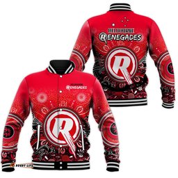 Melbourne Renegades Baseball Jacket Cricket Aboriginal