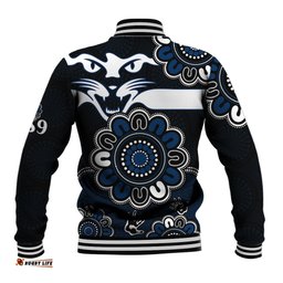 AFL Geelong Cats 1859 Aboriginal Baseball Jacket
