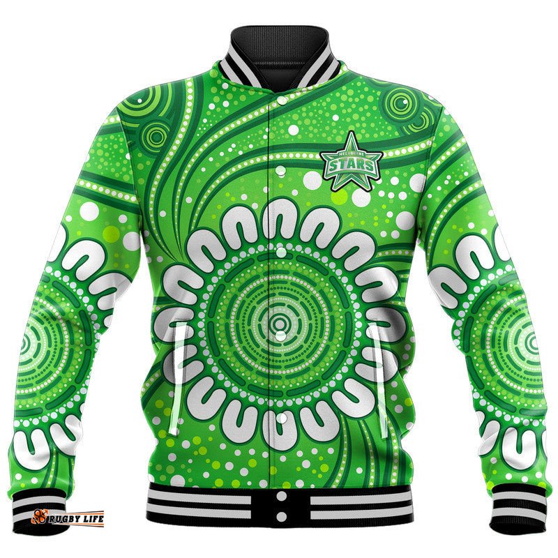 Melbourne Stars Cricket Baseball Jacket Aboriginal