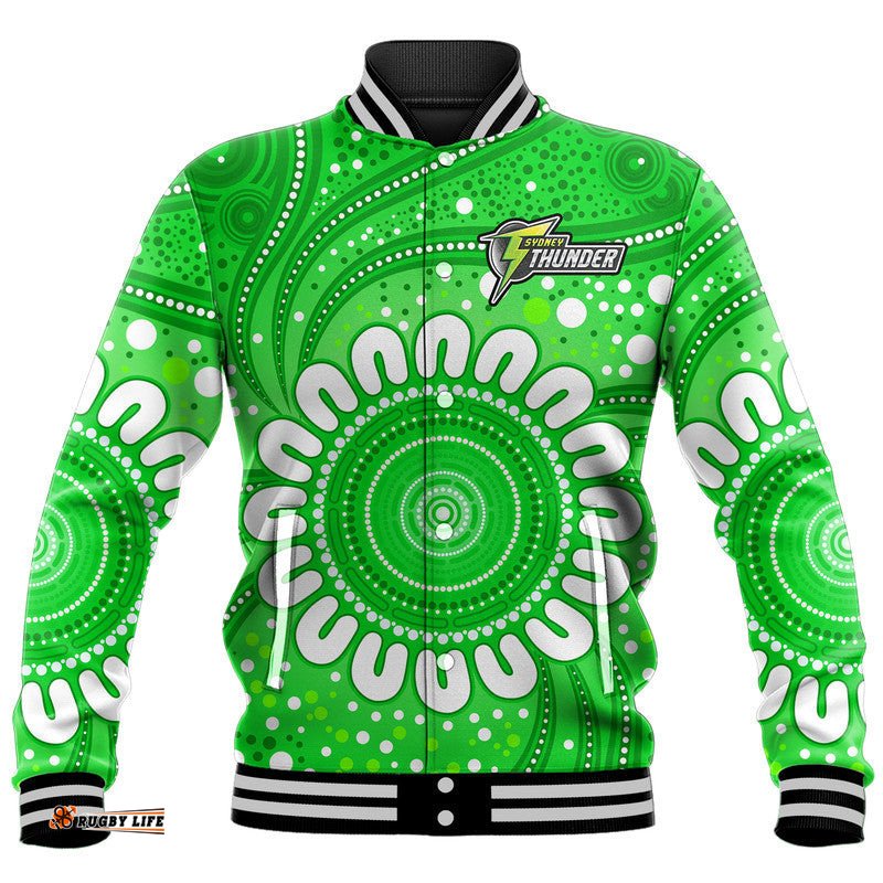 Sydney Thunder Cricket Baseball Jacket Aboriginal