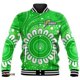 Sydney Thunder Cricket Baseball Jacket Aboriginal