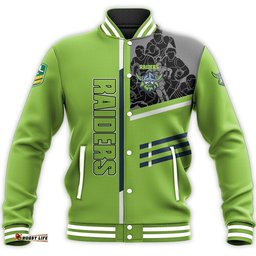 Canberra Raiders Baseball Jacket Personalized Rugby For Fan - NRL