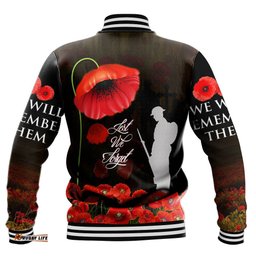 Vibe Hoodie Clothing - Lest We Forget The Army Australia Baseball Jacket