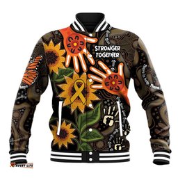 Australia Indigenous Baseball Jacket You Are Not Alone