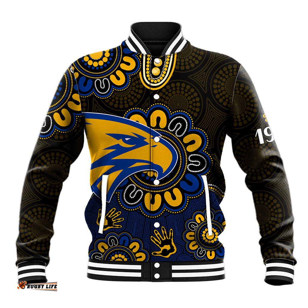 AFL West Coast Eagles 1986 Aboriginal Baseball Jacket