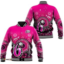 Sydney Sixers Baseball Jacket Aboriginal Australia Cricket Champion