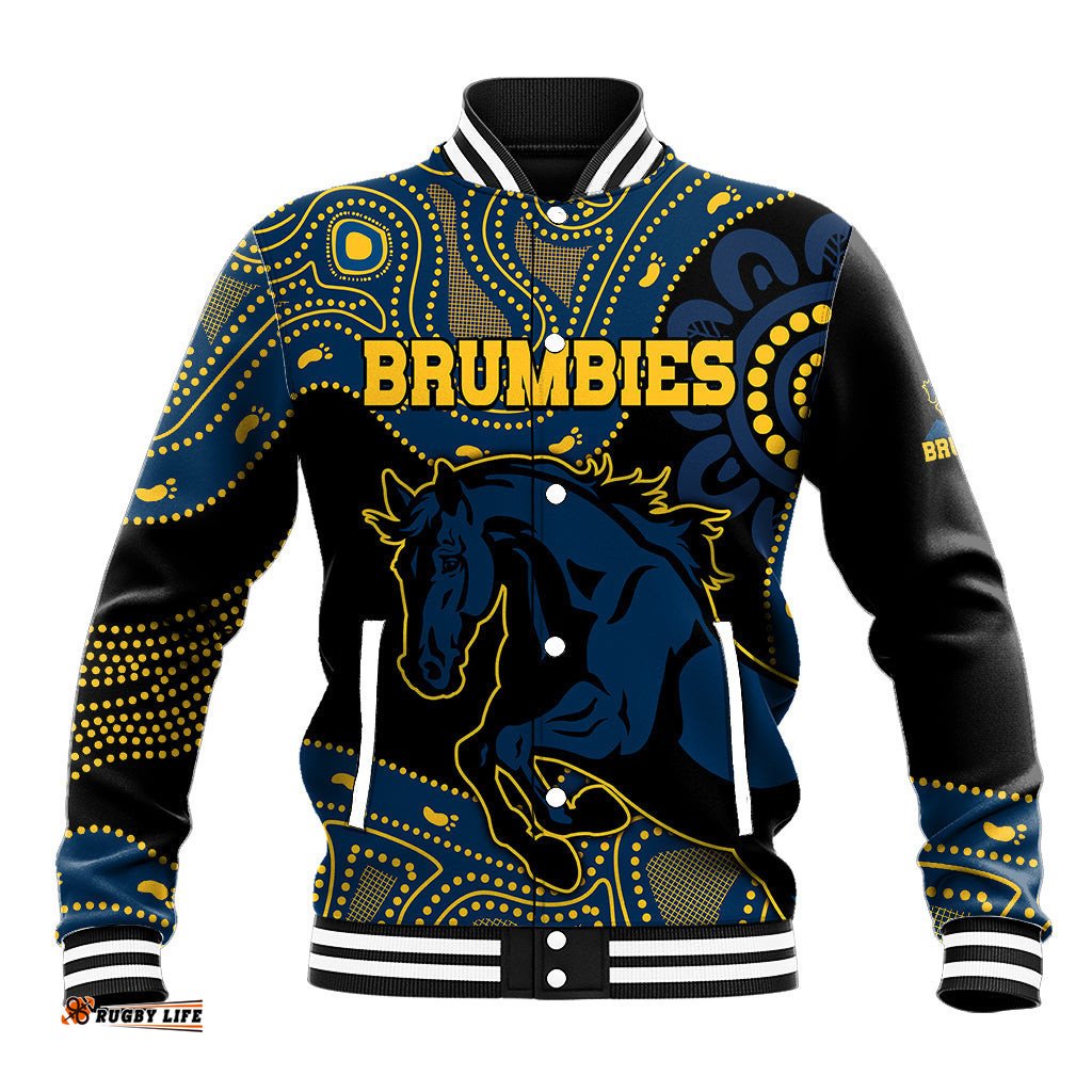 Brumbies Rugby Union Baseball Jacket Australia indigenous Aboriginal