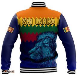 Sri Lanka The Lions Cricket Baseball Jacket