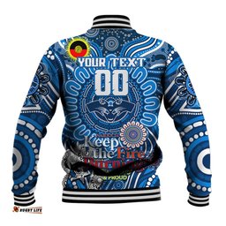 Custom Geelong Cats NAIDOC Week 2024 Baseball Jacket Mascot Football DT02
